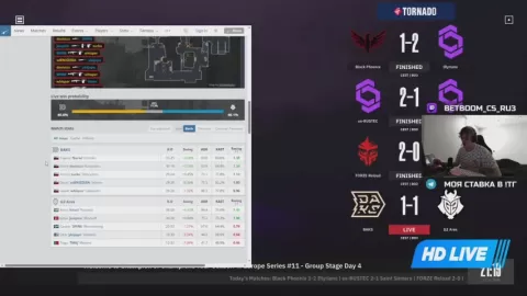 Poster siaran BAKS VS G2 Ares
