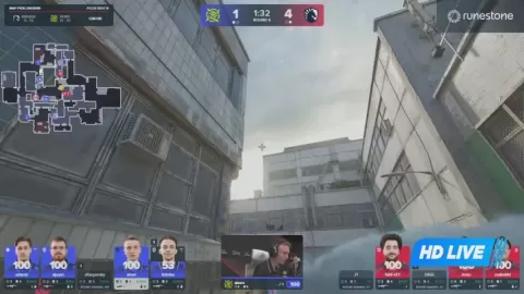 Poster siaran Ninjas in Pyjamas VS Liquid