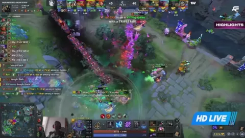 Poster siaran Team Liquid VS 1w Team