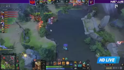 Poster siaran Teamdk VS Amaru Gaming