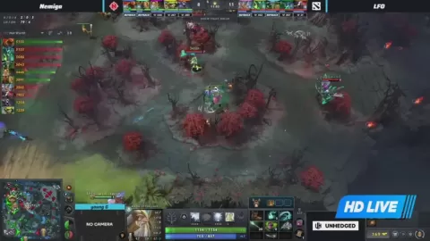 Poster siaran Nemiga Gaming VS LFO