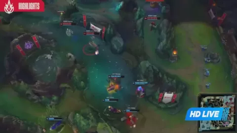 Poster siaran Estral Esports VS KaBuM! Ilha das Lendas