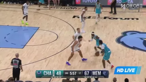 Poster siaran Memphis Grizzlies vs Charlotte Hornets