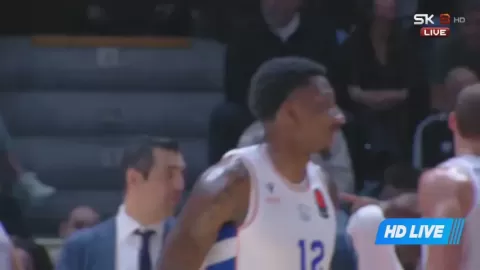 Poster siaran Virtus Bologna VS Baskonia Vitoria