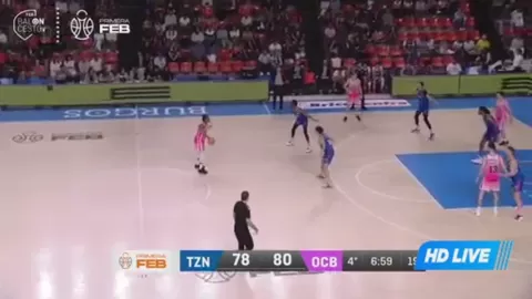 Poster siaran CB Tizona VS Alimerka Oviedo Baloncesto