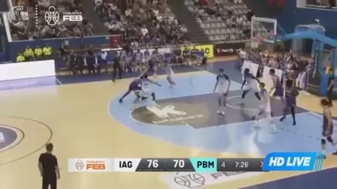 Poster siaran Gipuzkoa Basket VS Palmer Basket
