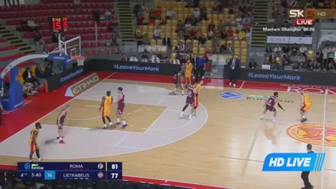 Poster siaran BC Roma SPQR VS Lietkabelis