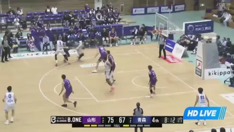 Poster siaran Yamagata Wyverns VS Aomori Wat's