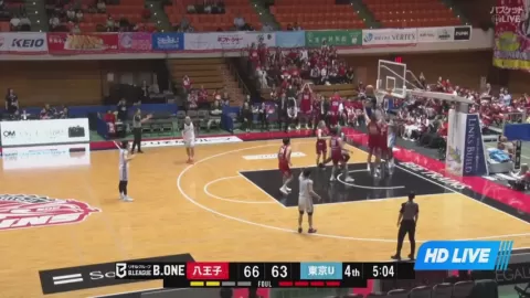 Poster siaran Tokyo Hachioji Trains VS Tokyo United Basketball Club