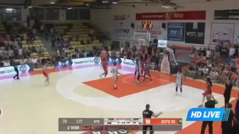 Poster siaran Ironi Nes Ziona VS Bnei Herzliya