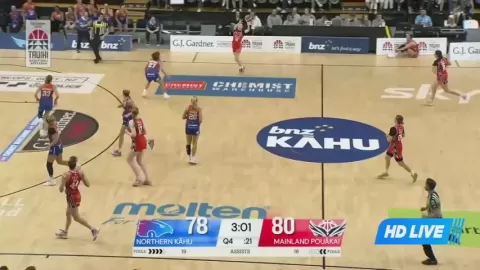 Poster siaran Northern Kahu Women VS Mainland Pouakai Women
