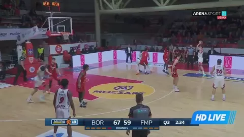 Poster siaran Borac VS FMP Beograd