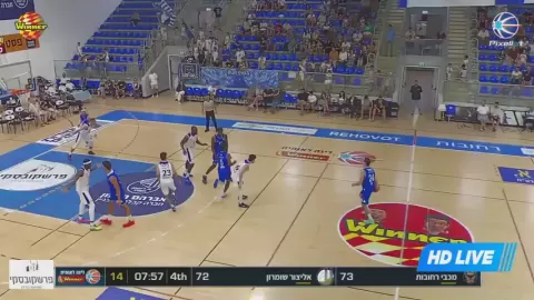 Poster siaran Maccabi Rehovot VS Elitzur Shomron