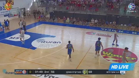 Poster siaran Otef Darom VS Maccabi Kiryat Motzkin