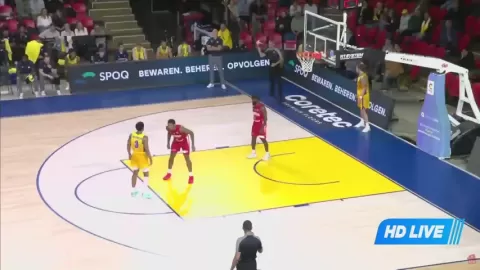 Poster siaran Telindus Oostende VS Dinamo Bucuresti