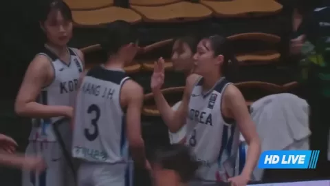 Poster siaran South Korea U18 Women VS Chinese Taipei U18 Women