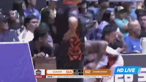 Poster siaran Zamboanga Familys Brand Sardines VS Quezon Huskers
