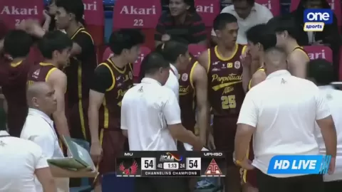 Poster siaran Mapua Cardinals VS UPHSD Altas