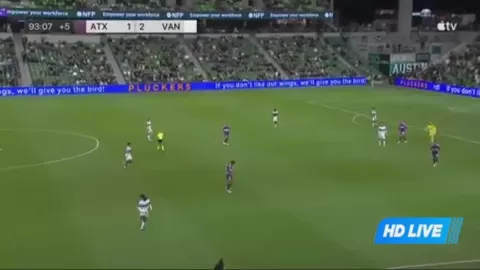 Poster siaran Austin FC vs Vancouver Whitecaps