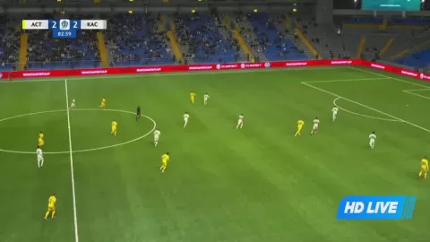 Poster siaran FC Astana VS FK Kaspyi Aktau