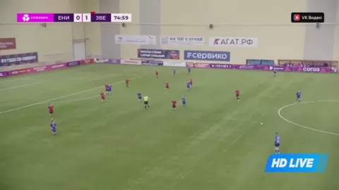 Poster siaran Yenisey Krasnoyarsk Women VS WFC Zvezda-2005 Perm Women