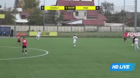 Poster siaran FC Gomel B VS FK Lida