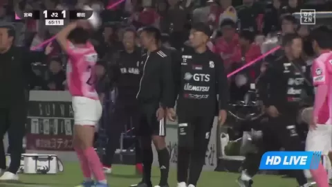 Poster siaran Tegevajaro Miyazaki VS Jubilo Iwata