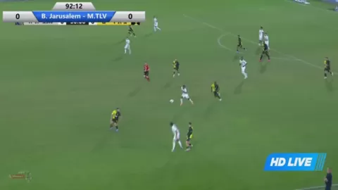 Poster siaran Beitar Jerusalem VS Maccabi Tel Aviv