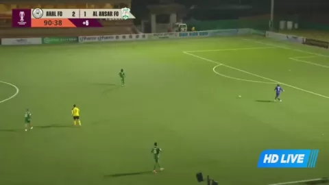 Poster siaran Ahal FK VS Al Ansar SC