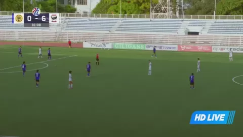 Poster siaran Tuloy FC VS Dynamic Herb Cebu