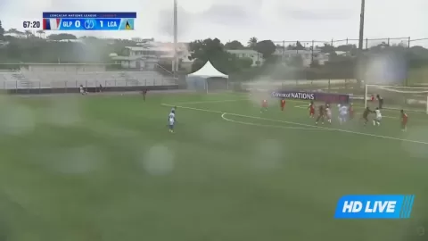 Poster siaran Guadeloupe VS Saint Lucia