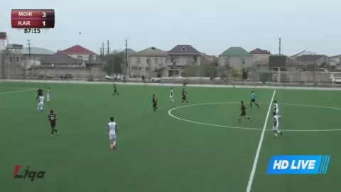 Poster siaran FK MOIK Baku VS Karvan Evlakh
