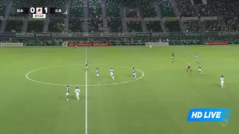 Poster siaran Matsumoto Yamaga FC VS Sanfrecce Hiroshima