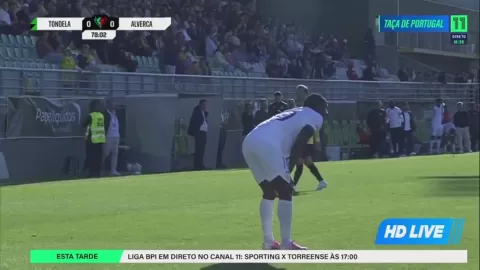 Poster siaran CD Tondela VS Alverca