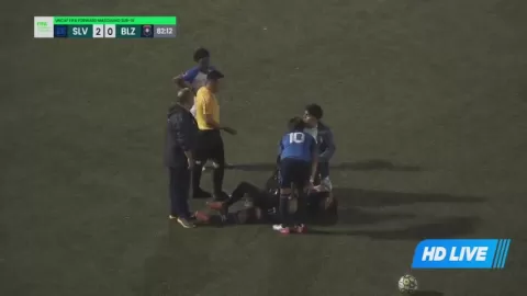 Poster siaran El Salvador U16 VS Belize U16