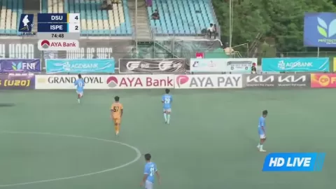 Poster siaran Dagon Star United U20 VS ISPE FC U20