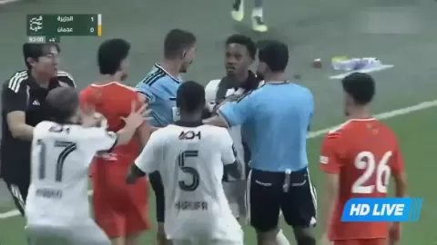 Poster siaran Al-Jazira(UAE) VS Ajman