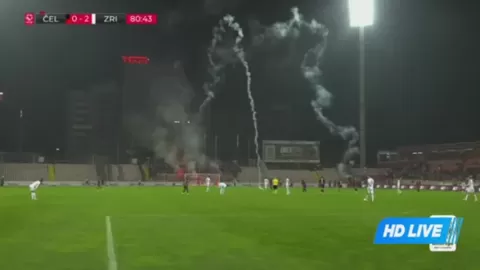 Poster siaran NK Celik Zenica VS HSK Zrinjski Mostar