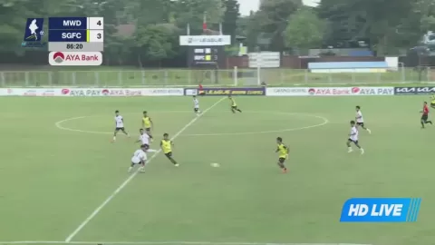Poster siaran Myawady FC U20 VS Mahar United U20