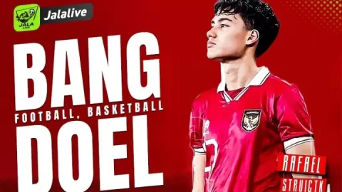 Poster siaran Indonesia vs Thailand