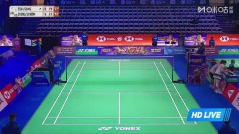 Poster siaran Tsai F C / Sung Y-H VS Max Svensson/Sofia Stromvall